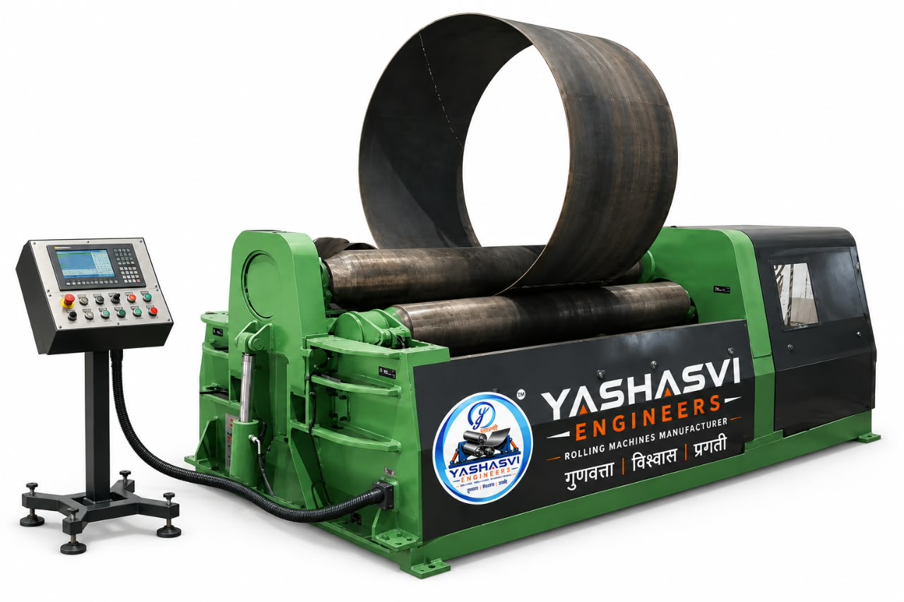 Yashasvi Engineers plate bending machine