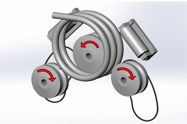 Three Roll Planetary Axis With Pre Bending/Pre Punching(Section Bending machine)