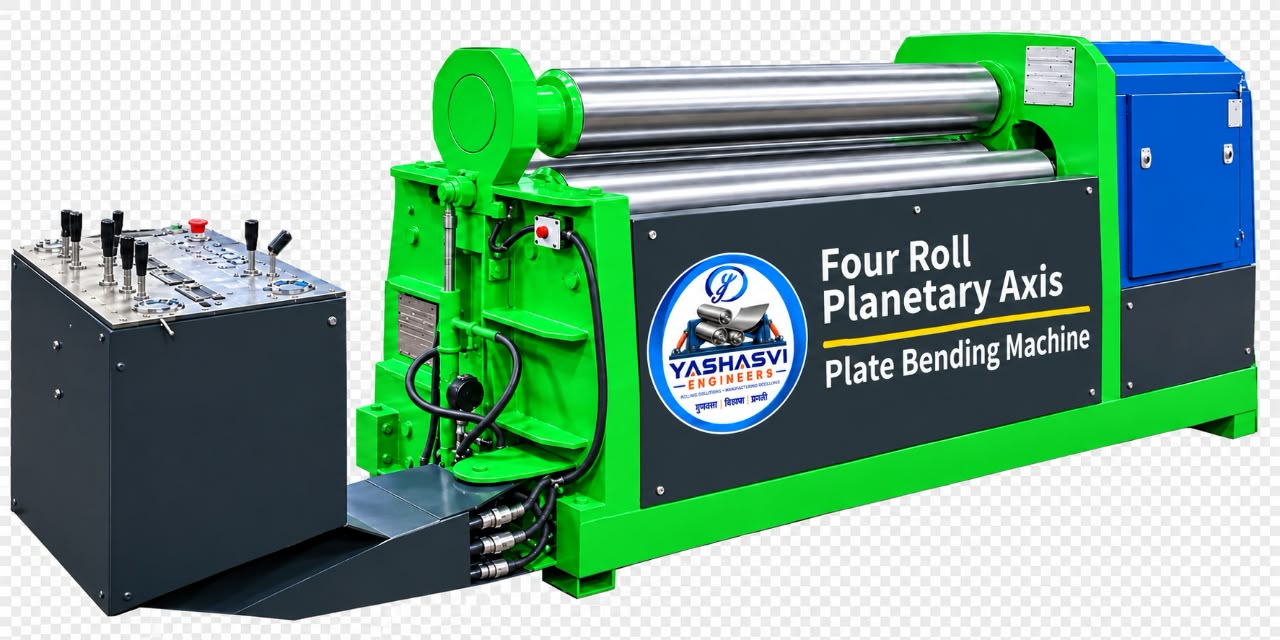 Four Roll Planetary Axis (Manual Hydraulically Operated)