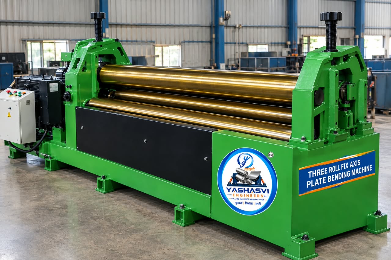 Three Roll Fix Axis (Manual Operated)